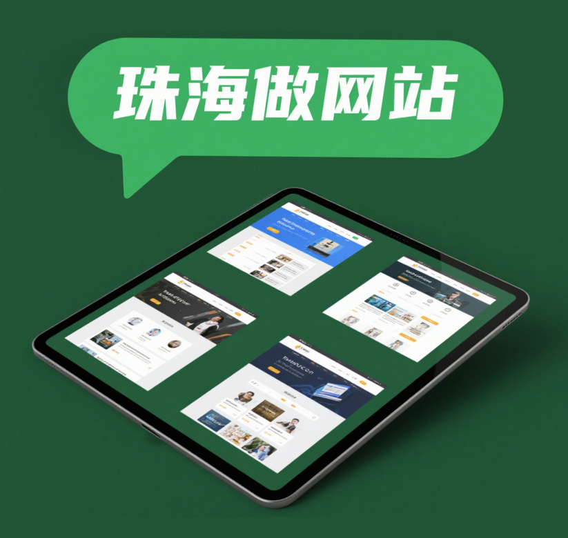珠海做网站 - 响应式设计，沉浸式体验