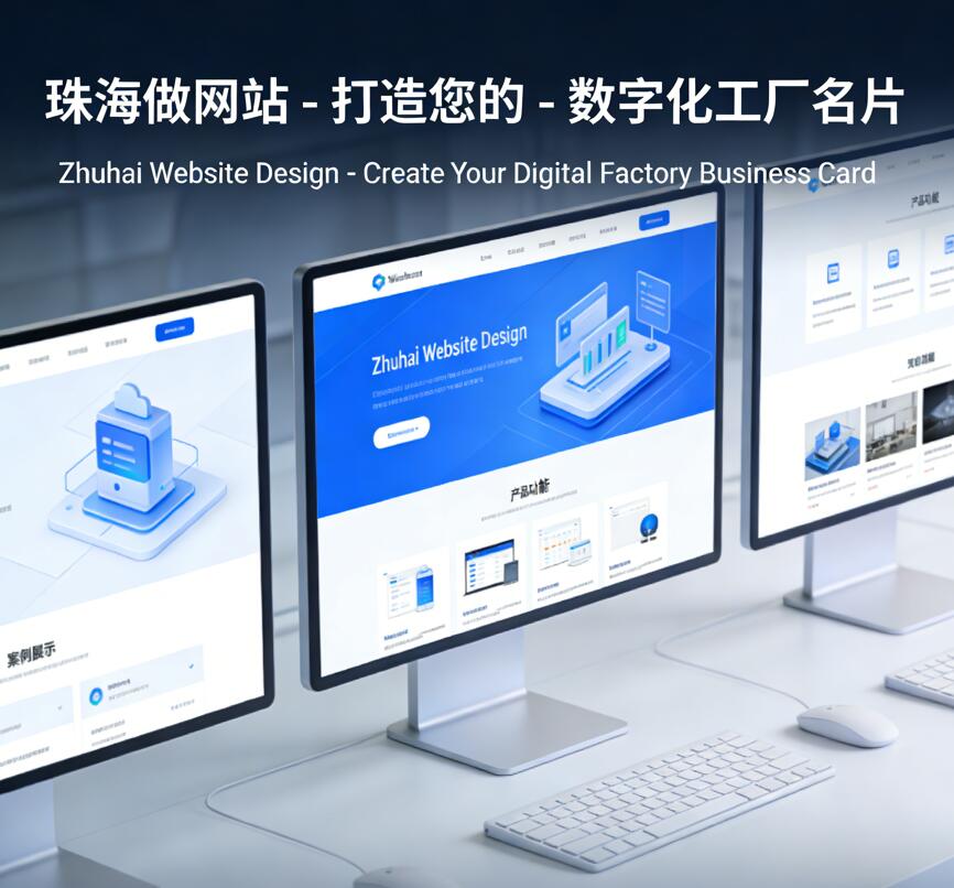 珠海做网站 - 打造您的数字化工厂名片